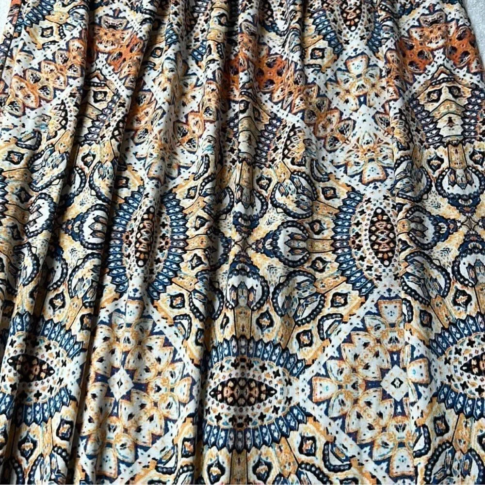 Cynthia Rowley Stretchy Floral Print Maxi Skirt(Size XS)